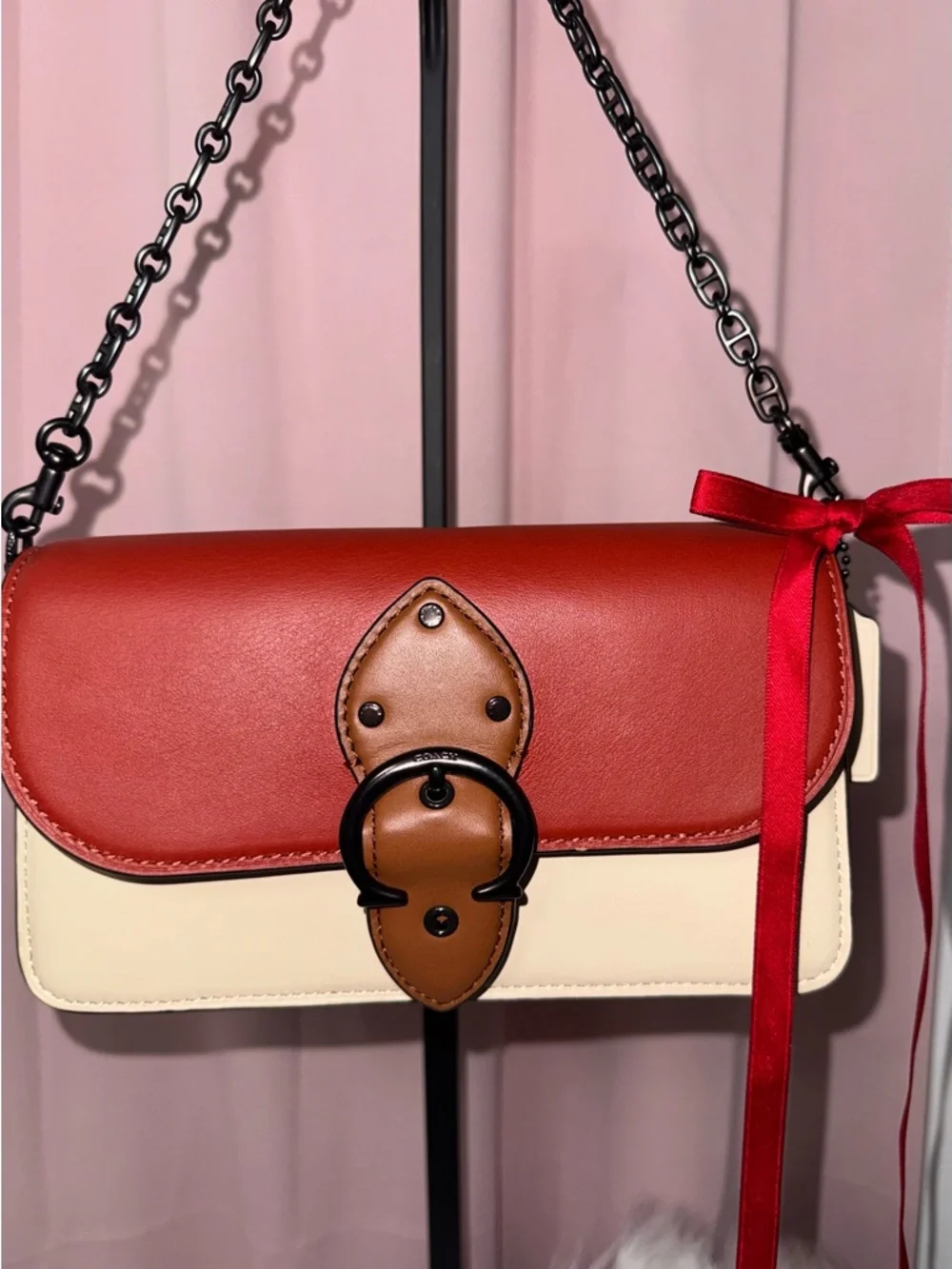 Coach Colorblock Leather Shoulder Bag – She’s Classy, Not Loud - Picture 1 of 10
